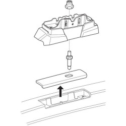 Купити Монтажный комплект Thule 7133 для Toyota bZ4X (mkI) 2022→; Subaru Solterra (mkI) 2022→ (TH 187133)