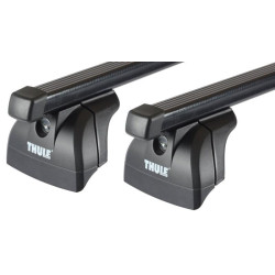 Купить Багажник на интегрированные рейлинги Thule Squarebar для Subaru Forester (mkII) 2003-2007 (TH 760-753-4005)