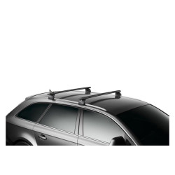 Купити Багажник на интегрированные рейлинги Thule Wingbar Black для Toyota Auris (mkII)(универсал) 2012-2018 (TH 960B-753-4037)