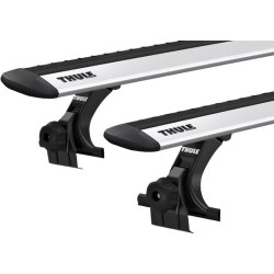 Buy Trunk on drains (15cm) Thule Wingbar Evo for Lada 2108; 2109; 21099; 2115 (MKI) 1984-2014 (Th 7111-9512)