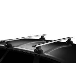 Buy The trunk on a smooth Thule Wingbar Evo Rapid for Toyota Corolla (MKIX) (E120) (Sedan) 2000-2007 (Th 7112-754-1630)