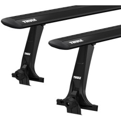 Купити Багажник на водостоки (28см) Thule Wingbar Evo Black для Land Rover Defender (mkI) 1983-2016 (TH 7115B-9531)