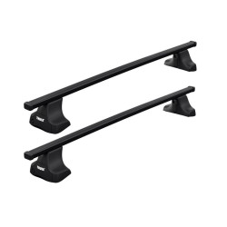 Купити Багажник на гладкую крышу Thule Squarebar Evo Rapid для Mitsubishi L200 (mkIV)(single cab) 2005-2014 (TH 7123-754-1401)