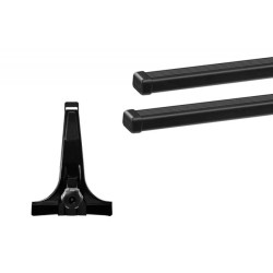 Купить Багажник на водостоки (28см) Thule Squarebar Evo для Land Rover Defender (mkI) 1983-2016 (TH 7125-953)