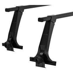 Купить Багажник на водостоки (28см) Thule Squarebar Evo для Land Rover Defender (mkI) 1983-2016 (TH 7125-953)