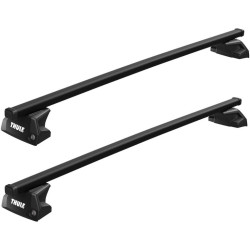 Buy The trunk on integrated Thule Squarebar Evo for Mazda CX-8 (MKI) 2018 → (Th 7122-7106-6090)