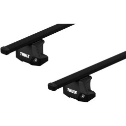 Купити Багажник в штатные места в рейлингах Thule Squarebar Evo для Toyota Highlander (mkIII) 2013-2020 (TH 7123-7107-7013)