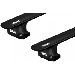 Купити Багажник в штатные места в рейлингах Thule Wingbar Evo Black для Nissan Kicks (mkI) 2016→ (TH 7111B-7106-6086)