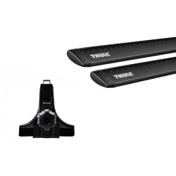 Купить Багажник на водостоки (15см) Thule Wingbar Black для Lada 2108; 2109; 21099; 2115 (mkI) 1984-2014 (TH 960B-9512)