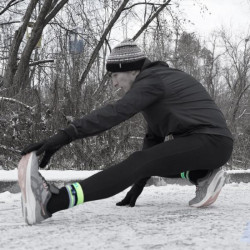 Купить Шкарпетки водонепроникні Dexshell Pro visibility Cycling, р-р XL (47-49), з зеленою смугою