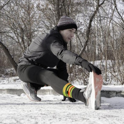 Купить Шкарпетки водонепроникні Dexshell Ultra Dri Sports, р-р XL, з помаранчевою смугою