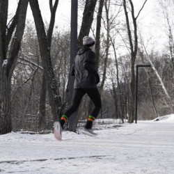 Купить Шкарпетки водонепроникні Dexshell Ultra Dri Sports, р-р XL, з помаранчевою смугою