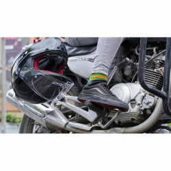 Купить Шкарпетки водонепроникні  Dexshell Running, p-p XL, з помаранчевими смугами