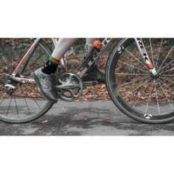 Купить Шкарпетки водонепроникні  Dexshell Running, p-p XL, з помаранчевими смугами