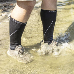 Купить Шкарпетки водонепроникні Dexshell Compression Mudder, р-р XL, сірі