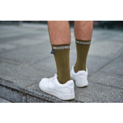 Купить Шкарпетки водонепроникні Dexshell Ultra Thin Crew OG, р-р S, хакі