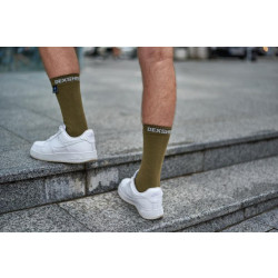 Купить Шкарпетки водонепроникні Dexshell Ultra Thin Crew OG, р-р XL, хакі