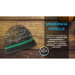 Купить Шапка водонепроникна Dexshell, р-р S/M (56-58 см), з блакитною смужкою