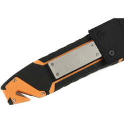 Buy Knife ganzo g8012v2-or orange (G8012V2-Or) with paracord
