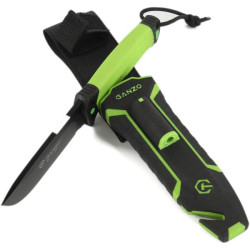Buy Knife ganzo G8012V2-lg green (G8012V2-lg) with paracord