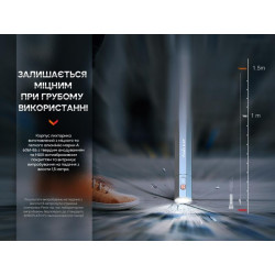 Купить Ліхтар ручний Fenix E-CP блакитний