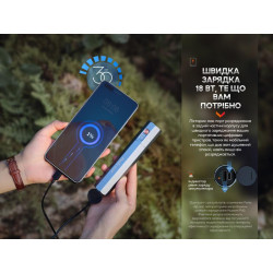 Купить Ліхтар ручний Fenix E-CP блакитний