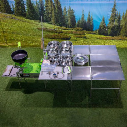 Buy Camping Portable kitchen with BRS-96 table