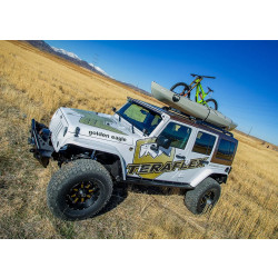 Купить Багажник на крышу Nebo Roof Rack Silver Teraflex Jeep Wrangler JK 2 Doors