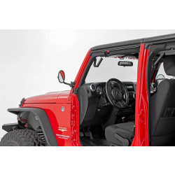 Купить Классические складные круглые зеркала Rough Country Jeep Wrangler JK