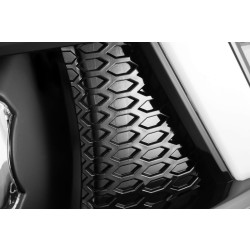 Купити Передні фари Chevrolet Silverado 2007-2013 LED NOVA серія вуглево-чорні AlphaRex AXHL-CL07-PPTS-LED-LB-A