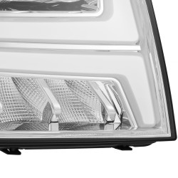 Купити Передні фари Chevrolet Tahoe 2007-2013 LED NOVA серія хром AlphaRex AXHL-CT07-PPTS-LED-C-A