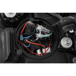 Купить Передние фары Toyota Tundra 2014-2021 LED NOVA серия углево-черные AlphaRex AXHL-TUN14-PPTS-LED-FLB-A