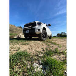 Купить Передние фары Toyota Tundra 2014-2021 LED NOVA серия углево-черные AlphaRex AXHL-TUN14-PPTS-LED-FLB-A