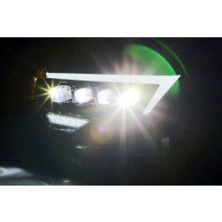 Купить Передние фары Toyota 4Runner 2014-2022 LED NOVA серия цвет Alpha-Black AlphaRex AHL-T414-N-LB