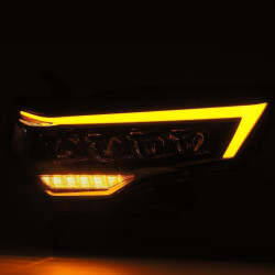 Купить Передние фары Toyota 4Runner 2014-2022 LED NOVA серия цвет Alpha-Black AlphaRex AHL-T414-N-LB