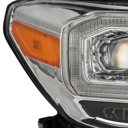 Купить Передние фары Toyota Tacoma 2016-2022 LED NOVA серия хром AlphaRex AHL-TT16-N-C