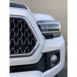 Купить Передние фары Toyota Tacoma 2016-2022 LED NOVA серия хром AlphaRex AHL-TT16-N-C