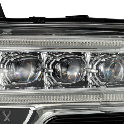 Купить Передние фары Toyota Tacoma 2016-2022 LED NOVA серия хром AlphaRex AHL-TT16-N-C