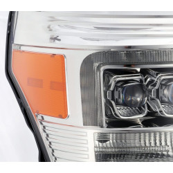 Купить Передние фары Ford Super Duty 2011-2016 LED NOVA серия хром AlphaRex AHL-FD11-N-C