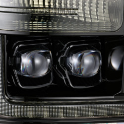 Купить Передние фары Ford Super Duty 2011-2016 LED NOVA серия цвет Alpha-Black AlphaRex AHL-FD11-N-FB