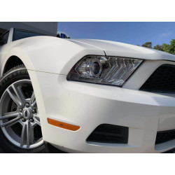 Купить Передние фары LED Ford Mustang 2010-2014 LED LUXX серия хром AlphaRex AHL-FM10-PL-SA-C