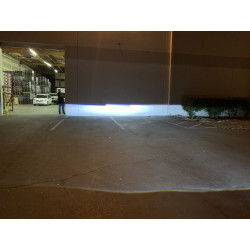 Купить Передние фары LED Ford Mustang 2010-2014 LED LUXX серия черные AlphaRex AHL-FM10-PL-SA-B