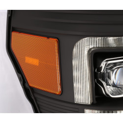 Купить Передние фары Ford Super Duty 2011-2016 LED NOVA серия черные AlphaRex AHL-FD11-N-B