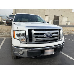 Купить Передние фары LED Ford F150 2009-2014 LED LUXX серия хром AlphaRex AHL-FF09-PL-AS-C