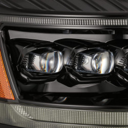 Buy Front headlights Dodge Ram 1500 Classic 2006-2008 LED NOVA ALPHA-BLACK ALPHAREX AHL-DR06-N-LB series