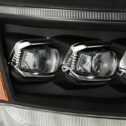 Buy Front headlights Dodge Ram 1500 Classic 2006-2008 LED NOVA Black Alpharex Ahl-DR06-N-B