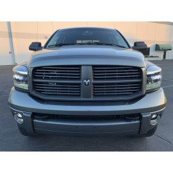 Buy Front headlights Dodge Ram 1500 Classic 2006-2008 LED NOVA Black Alpharex Ahl-DR06-N-B