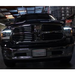 Buy Front headlights Dodge Ram 1500 Classic 2009-2023 LED LUXX Series Black Alpharex Ahl-DR09-PL-G3-SA-B
