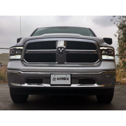 Buy Front headlights Dodge Ram 1500 Classic 2009-2023 LED LUXX Series Color Alpha-Black Alpharex AHL-DR09-PL-G3-SA-FLB