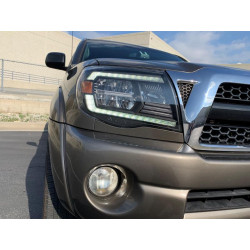 Buy Front headlights Toyota Tacoma 2005-2011 LED LUXX series Chrome Alpharex Ahl -tt05-L-SA-C